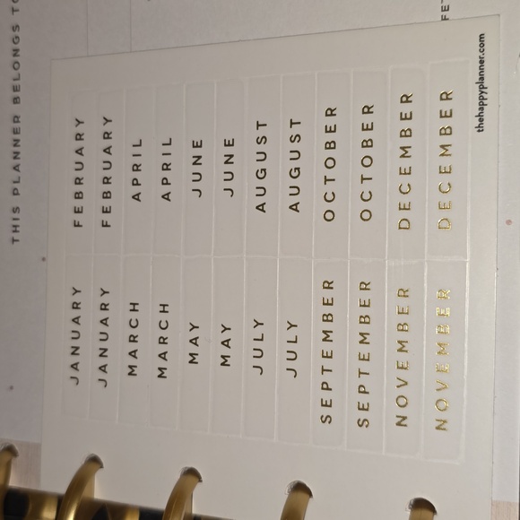 Happy Planner Undated Classic Size - Picture 5 of 5